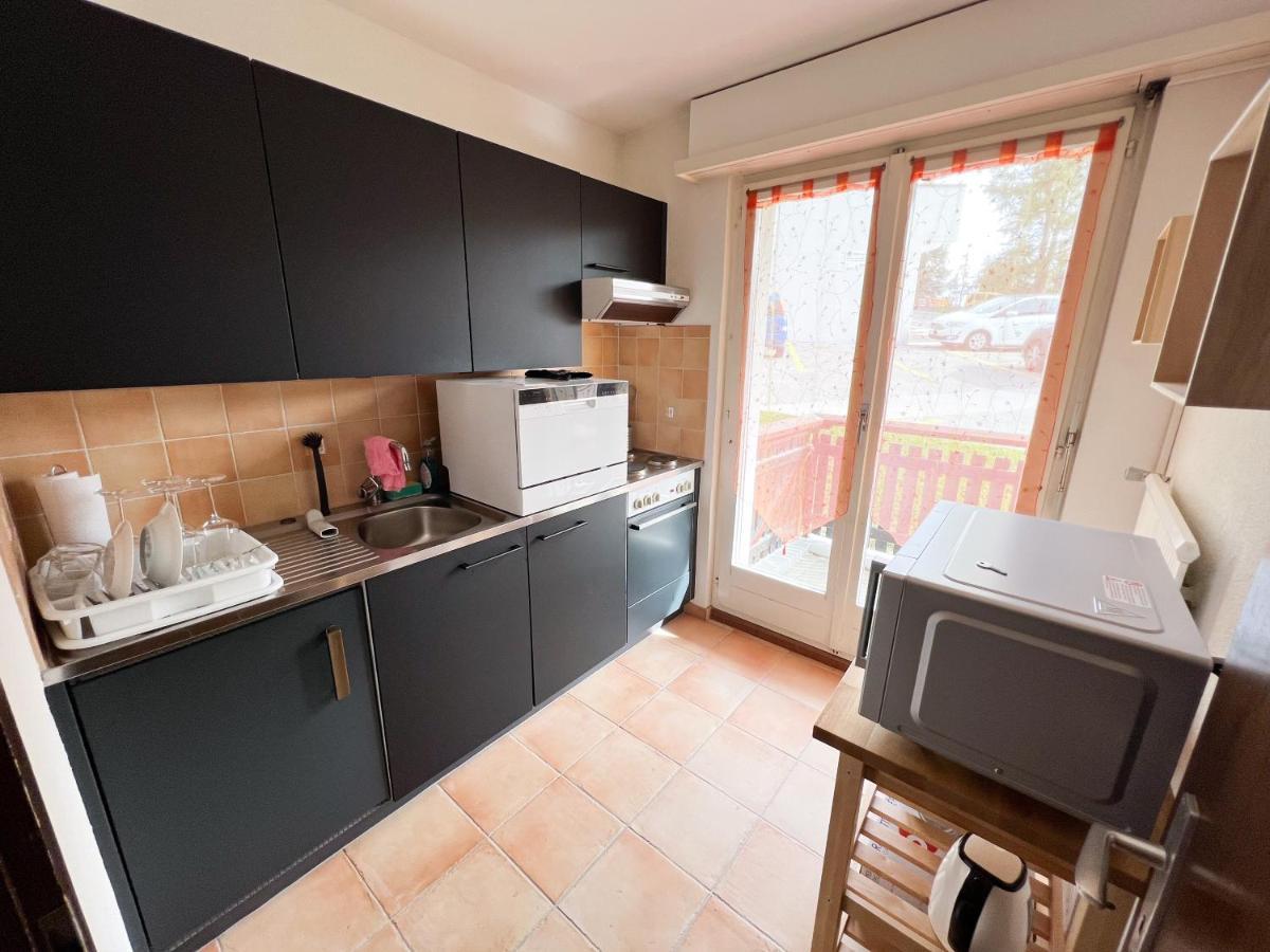 Bel Appartement 3 Pieces Au Pied Des Pistes De Ski 크란스몬타나 외부 사진